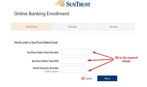 suntrust contactless card|suntrust checking account log in.